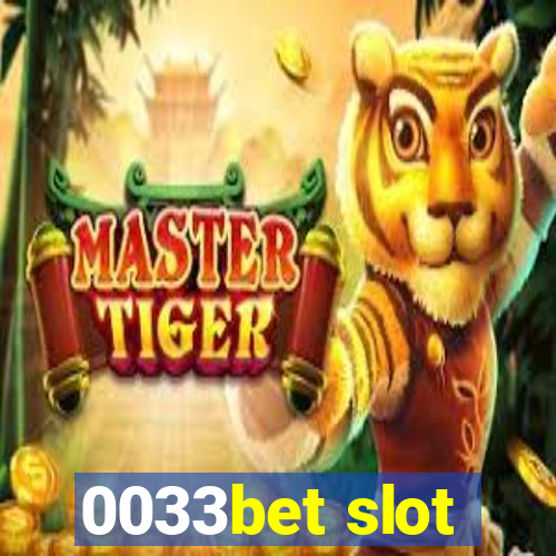 0033bet slot